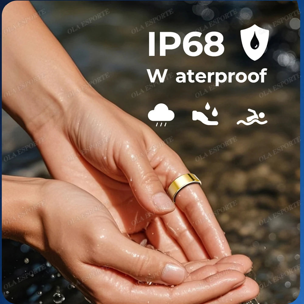 R09 Smart Ring – Health & Fitness Tracker, 24/7 Heart Rate & Sleep Monitor